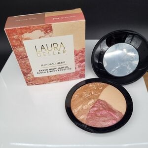 Laura Geller Handbag Hero Baked Highlight/Body Frosting Tahitian Glow .85oz New